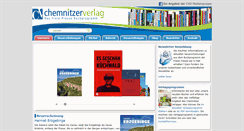 Desktop Screenshot of chemnitzer-verlag.de